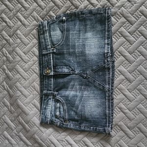 SoCal (No Fear) Jean Skirt